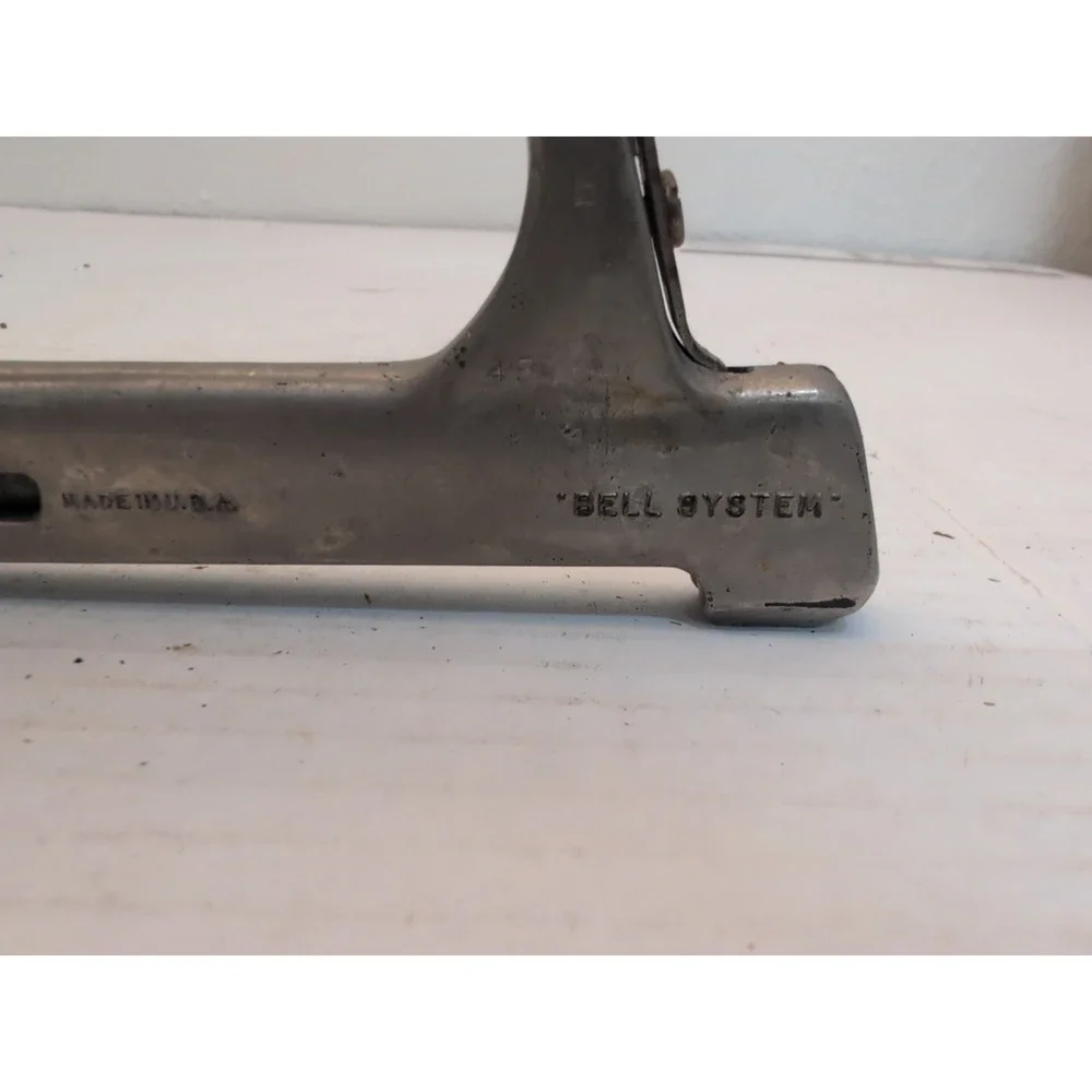 Vintage HELLER Bell System Stapler Tacker Model E Brooklyn, NY USA MADE